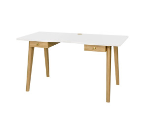 Nice darbo stalas (Balta)